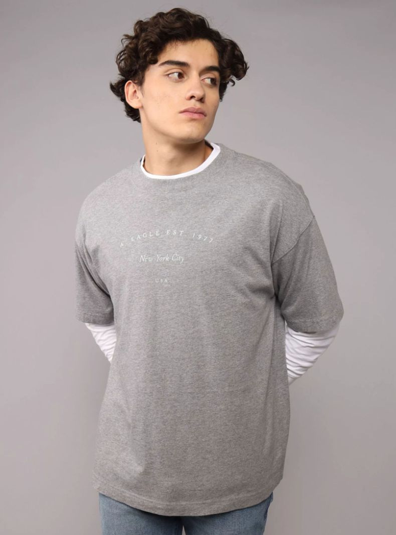 Polera Extragrande AE con Gráfico