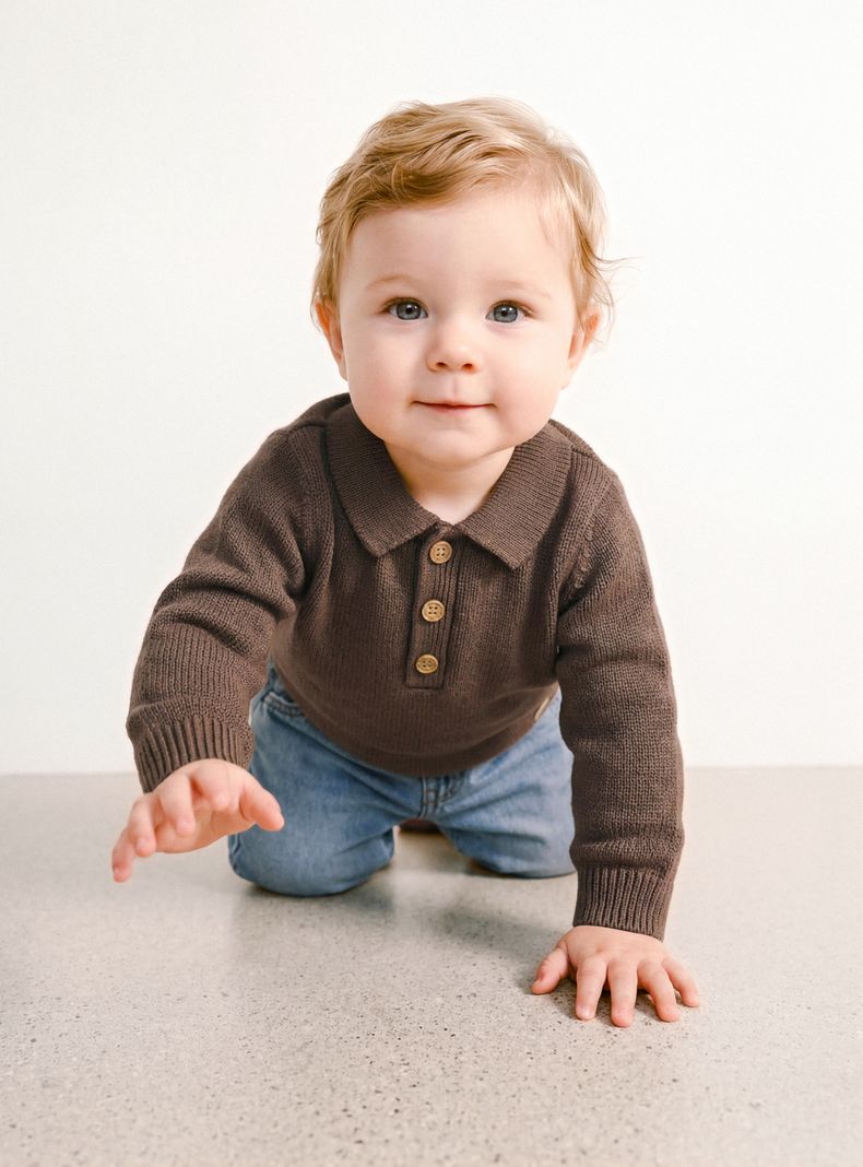 Chaleco Cuello Camisero Niño