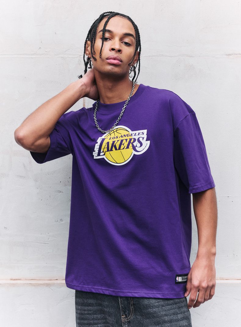 Polera Lakers Print