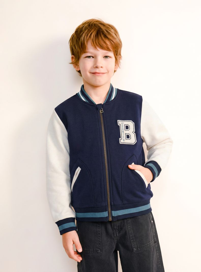 Chaqueta Tipo College Niño