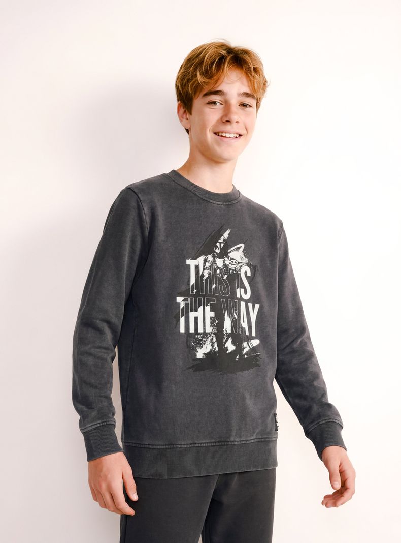 Polerón Estampado Película Mandalorian