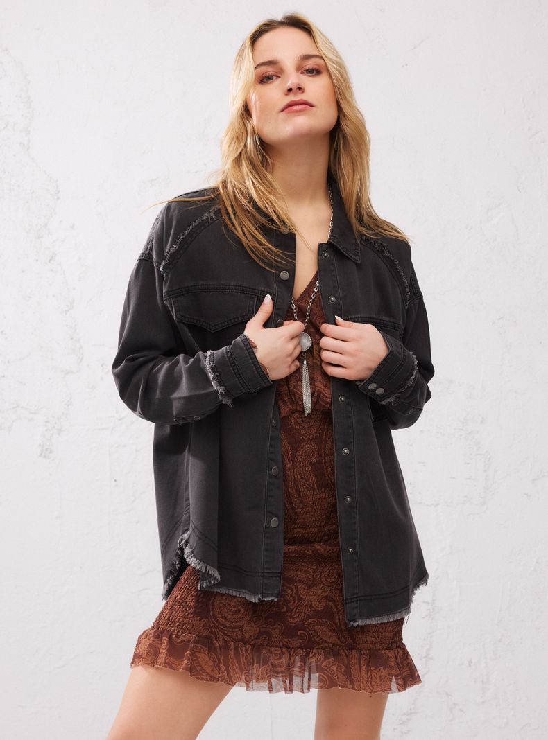 Blusa Acid Wash
