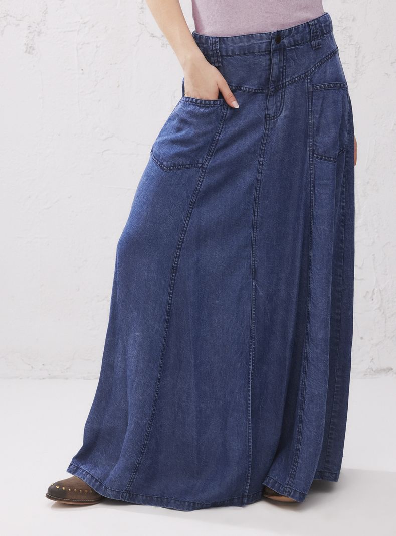 Falda Look Denim