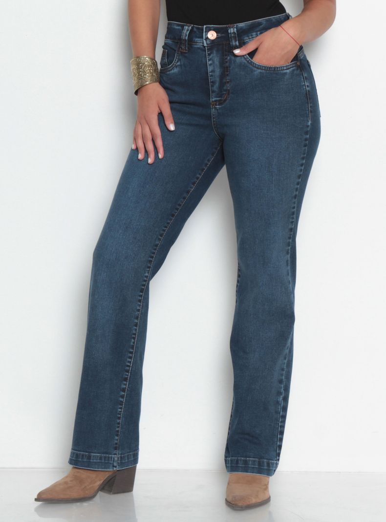 WADOS JEANS RECTO PUSH IN PUSH UP BOTA RECTA