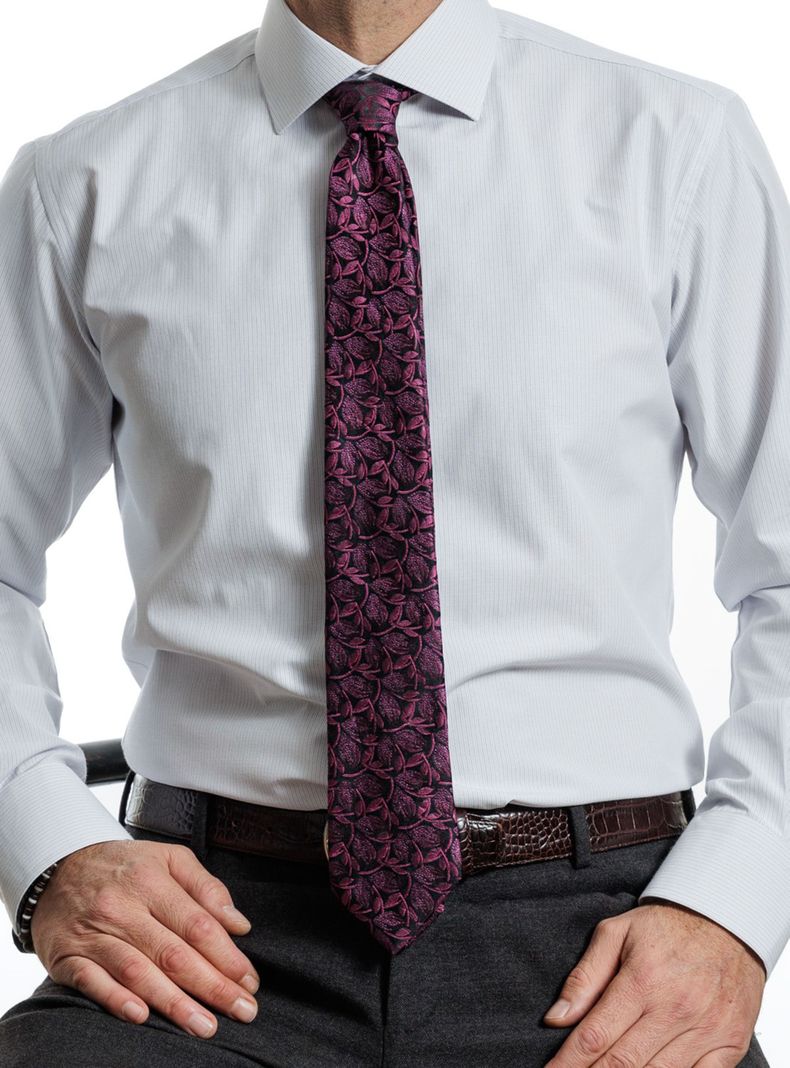 Camisa Slim Fit Cuello Nova