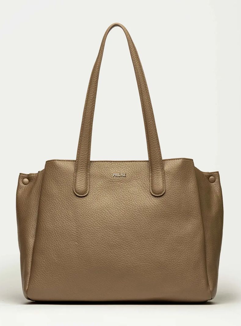 PRÜNE CARTERA DE HOMBRO SHOPPER ERIN BEIGE
