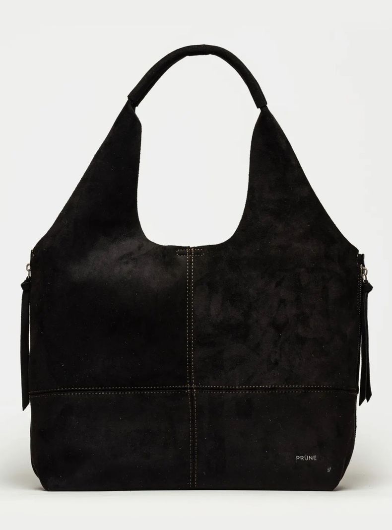 Cartera de Hombro Tipo Bolso Amalfi Negro