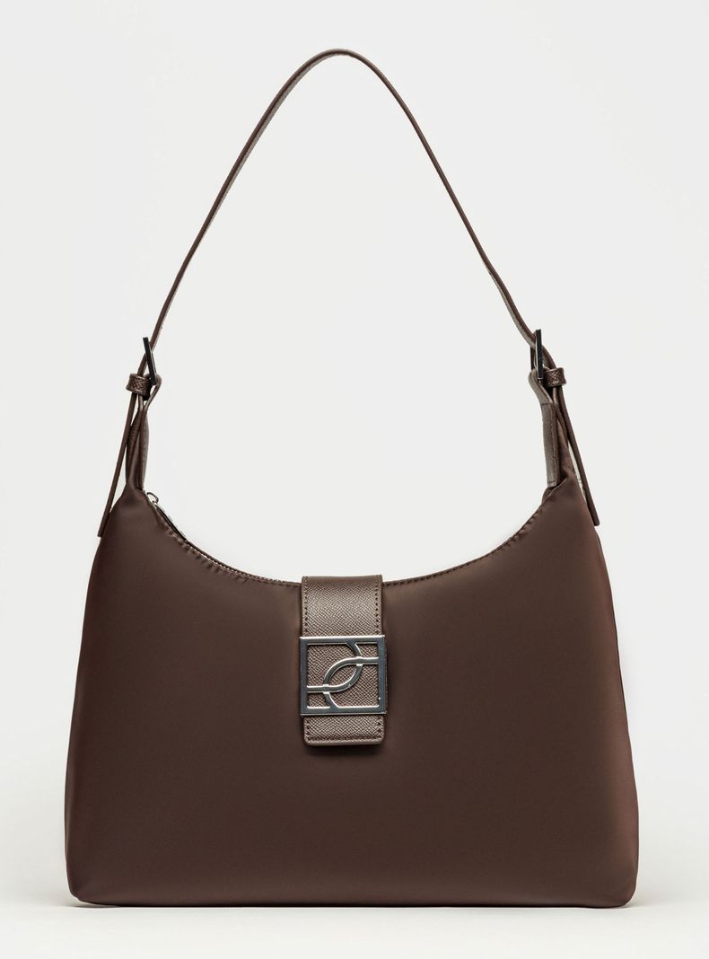 Cartera de Hombro Bolso Signature Café