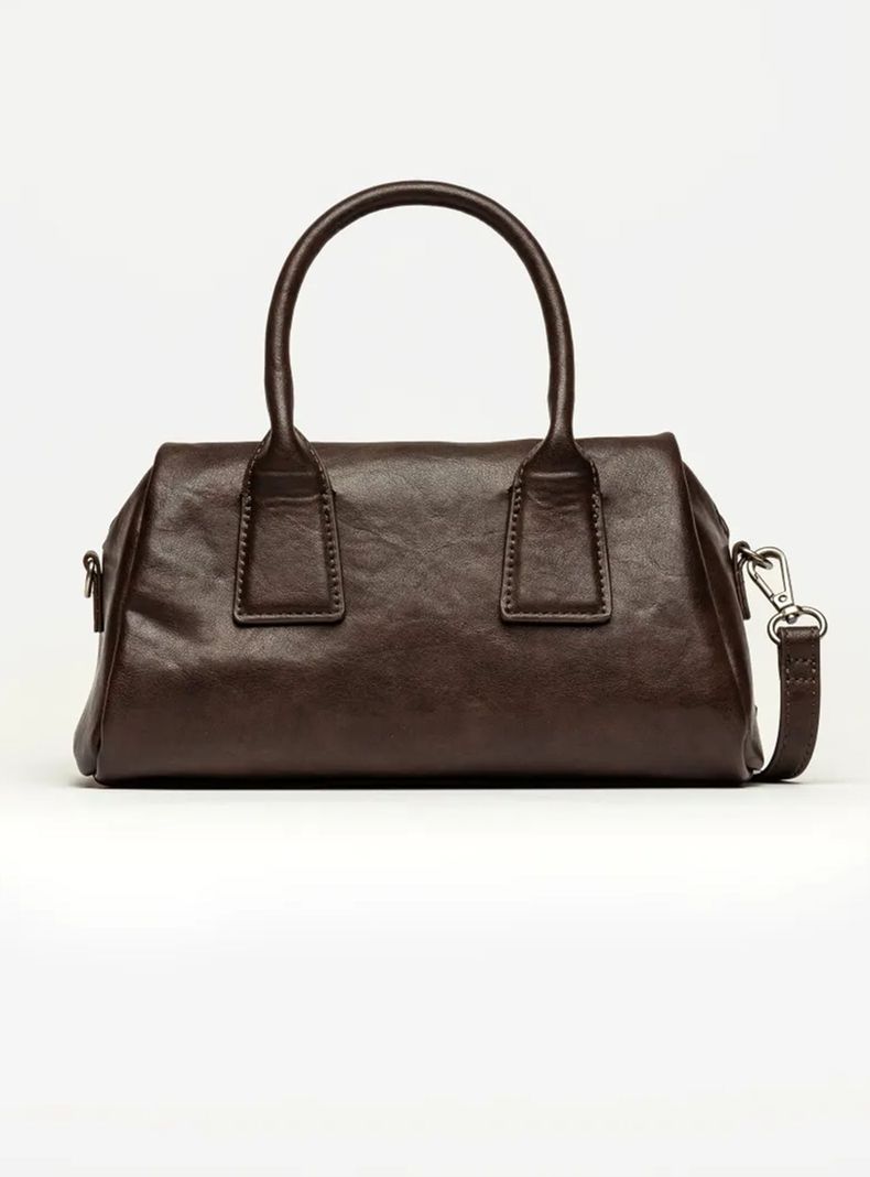 Cartera de Mano Call Café Oscuro