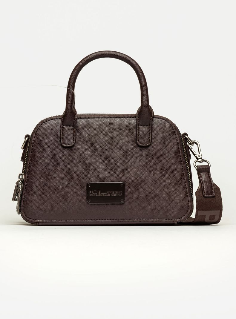 Cartera de Mano New Penny Café Oscuro