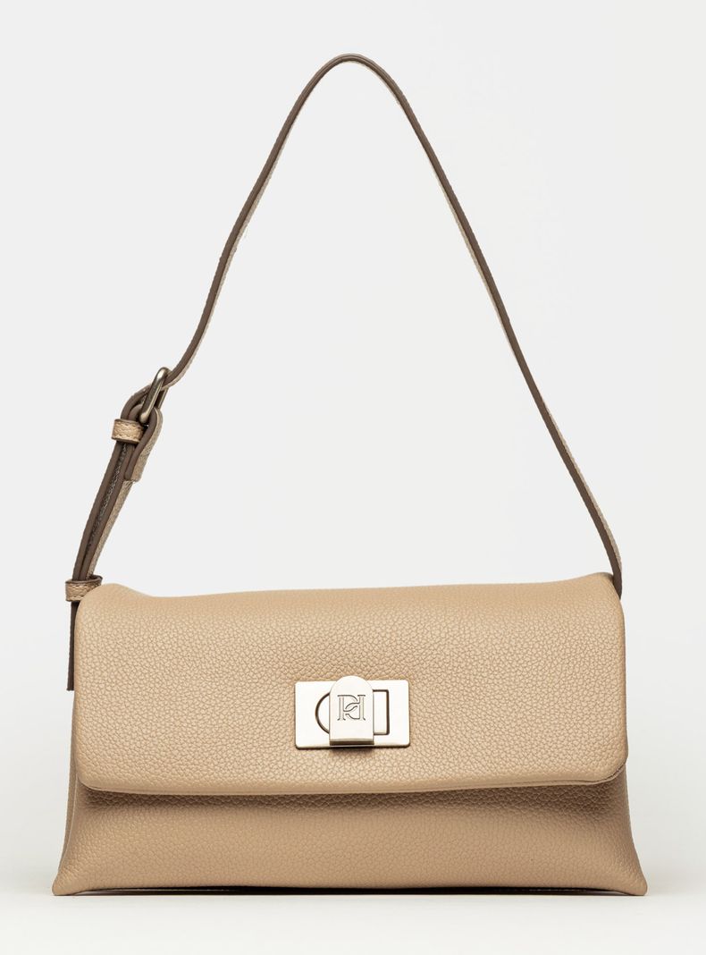 Cartera de Hombro Leisure Beige