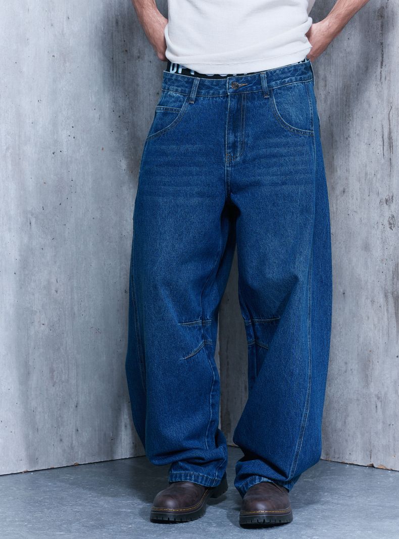 Jeans Denim Wide Leg