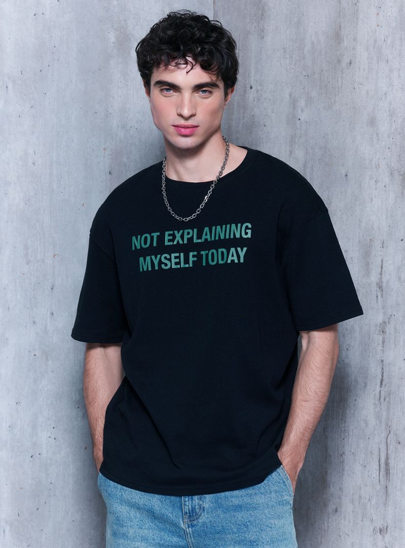 Polera Estampado en Relieve