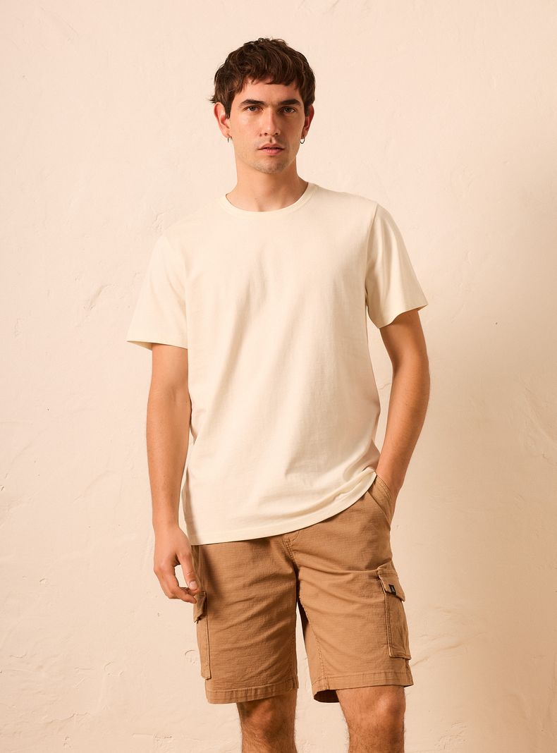 Polera Estampado con Bordado