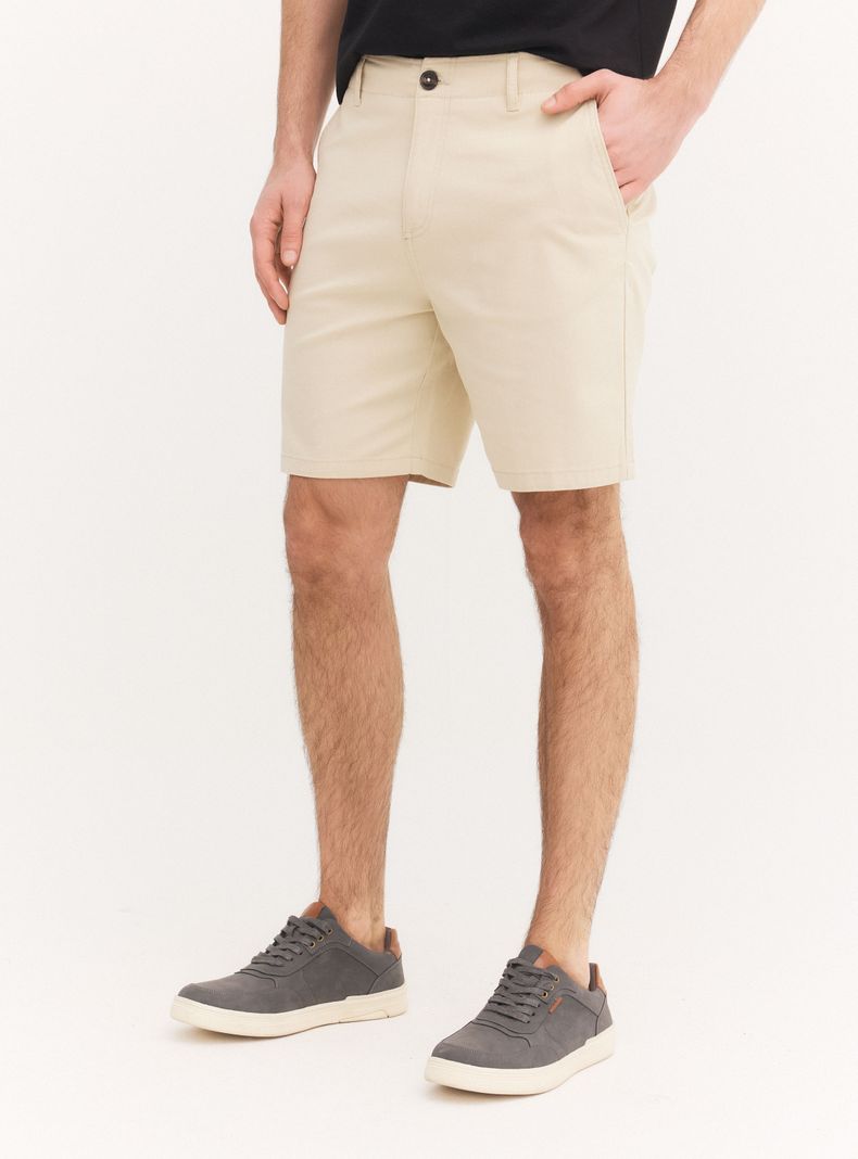 Bermuda Regular Fit Gabardina