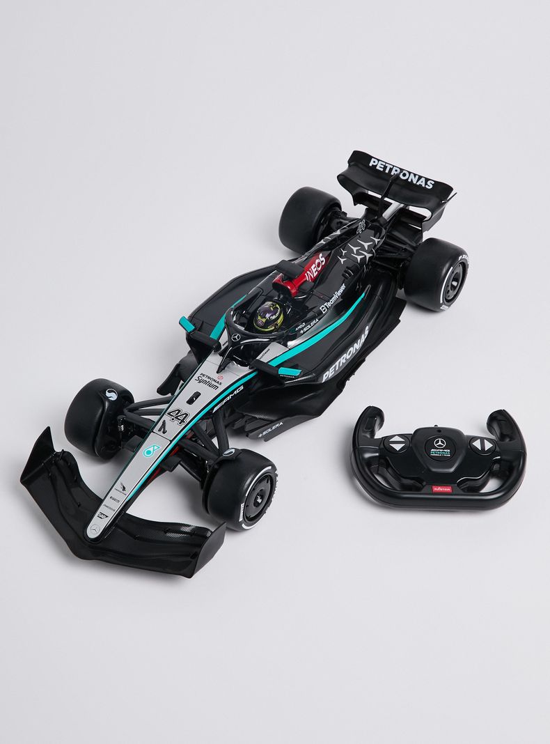 Auto a Control Remoto Mercedes-AMG F1 W15 1:12 Negro