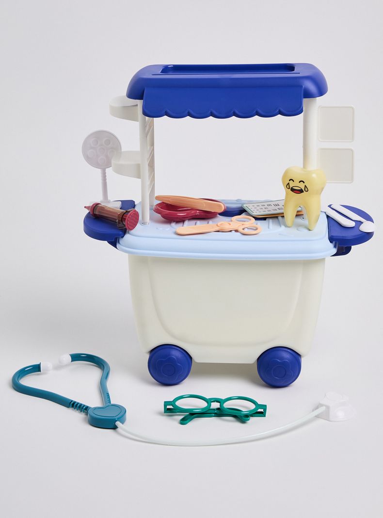 Juguete Mini Hogar Set de Box Doctor 33 Piezas