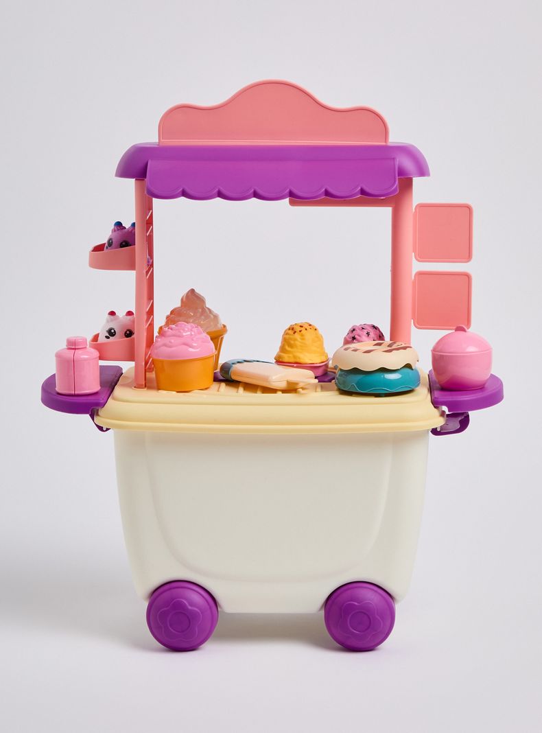 Juguete Mini Hogar Carrito de Pastelería 33 Piezas