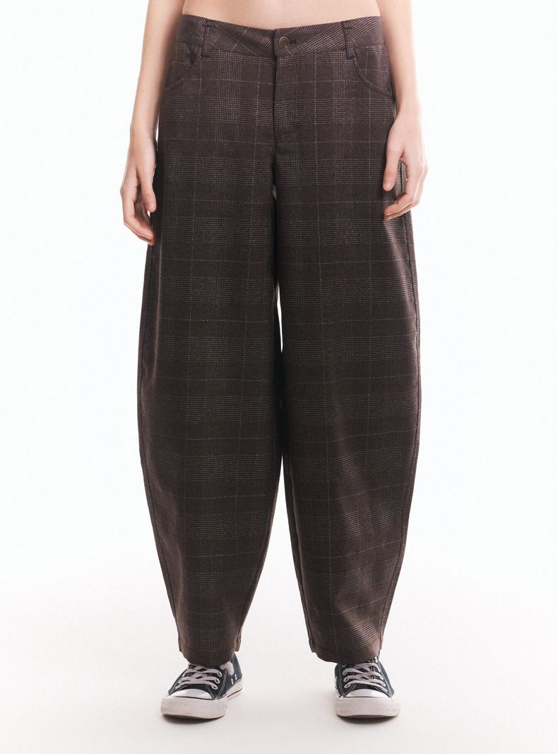 Pantalón Balloon Escocés