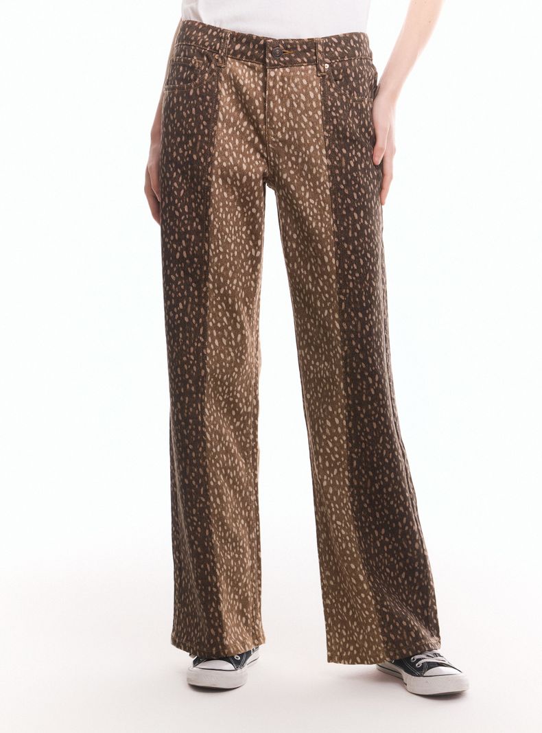 Jeans Cortes Animal Print