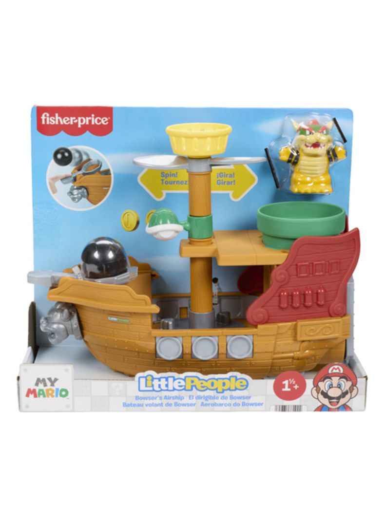 Figuras de Colección Barco Bowser My Mario