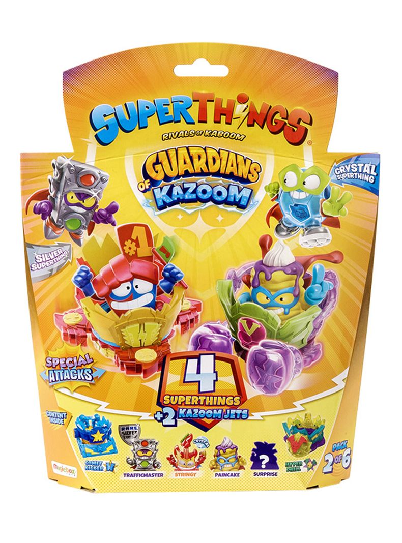 Set Figuras de Colección Guardians Blister 4 Kazoom