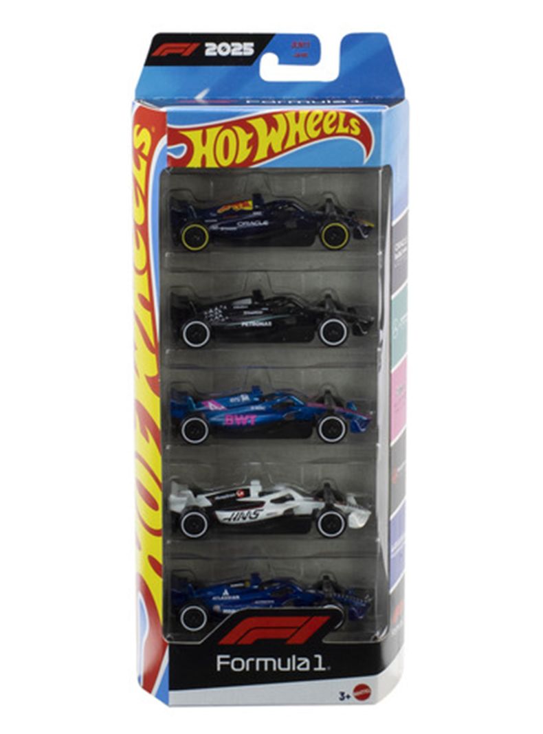 Pack 5 Autos F1 Formula 1