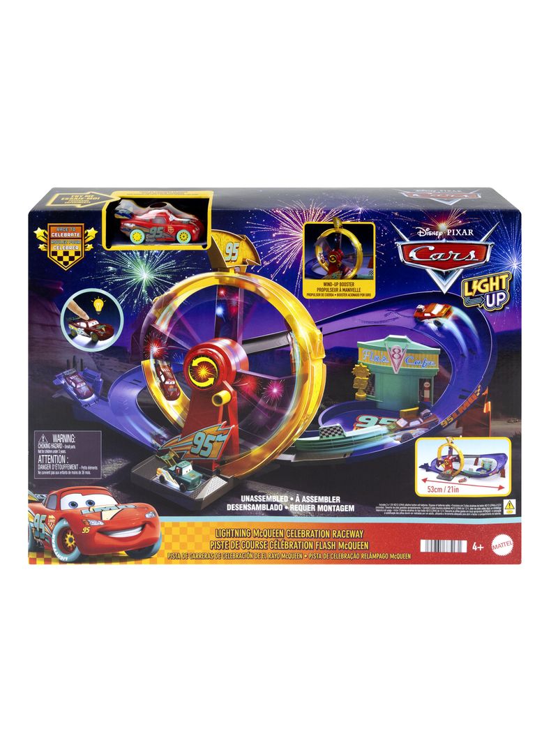 Autopista de Carrera Celebración Rayo McQueen