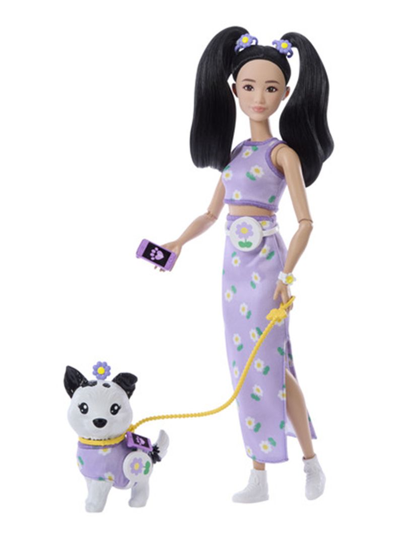 Muñeca Barbie Pets Twinning