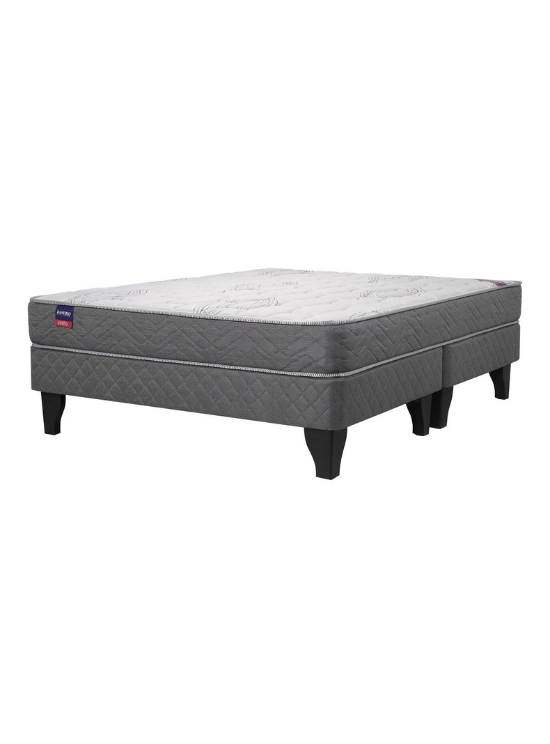 Cama Europea Danubio 2 Plazas Base Dividida