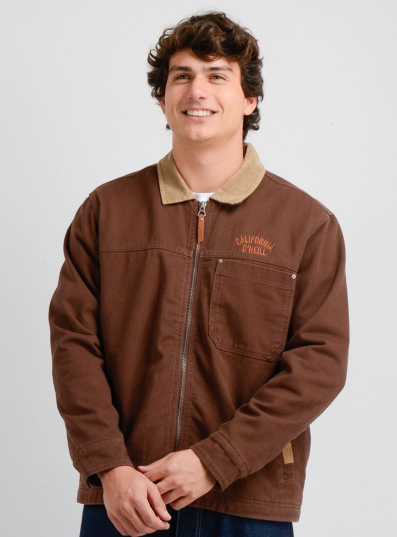 Chaqueta Cuello Detalle en Chiporro