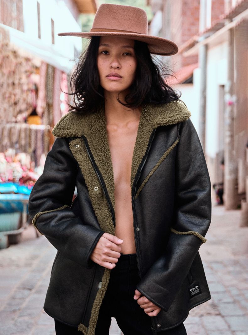 WILD LAMA CHAQUETA NIVARA RECICLADA CIERRE
