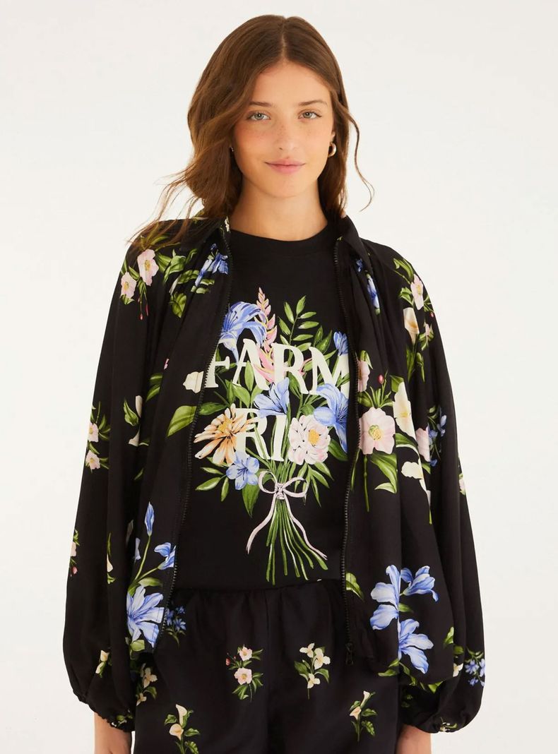 Chaqueta Estampado Floral