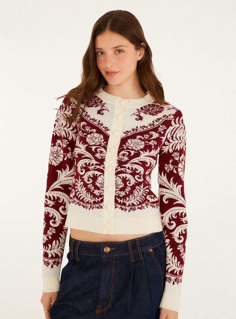 Chaleco Estampado Barroco