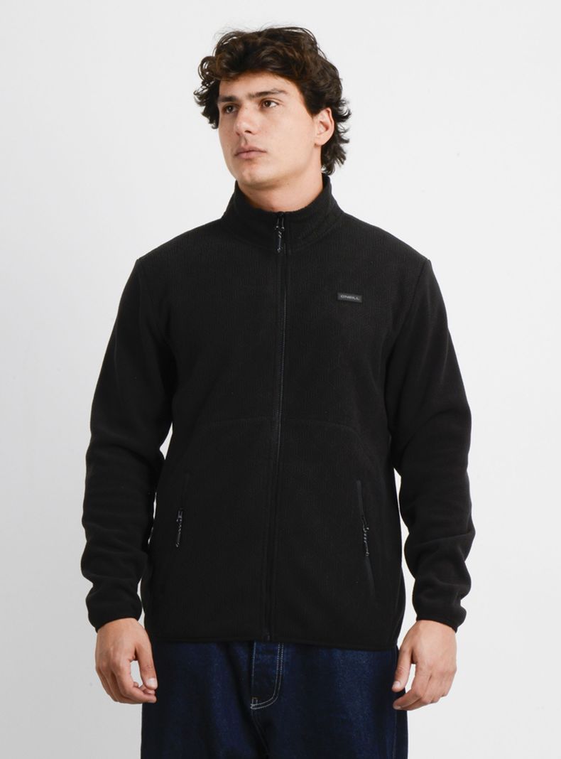 Polerón Polar Cuello Alto Bolsillo Cierre
