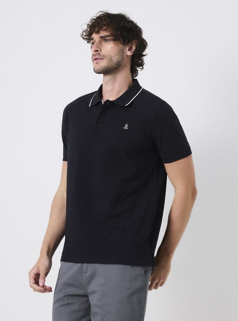 RAINFOREST POLERA MANGA CORTA PIQUÉ CUELLO POLO