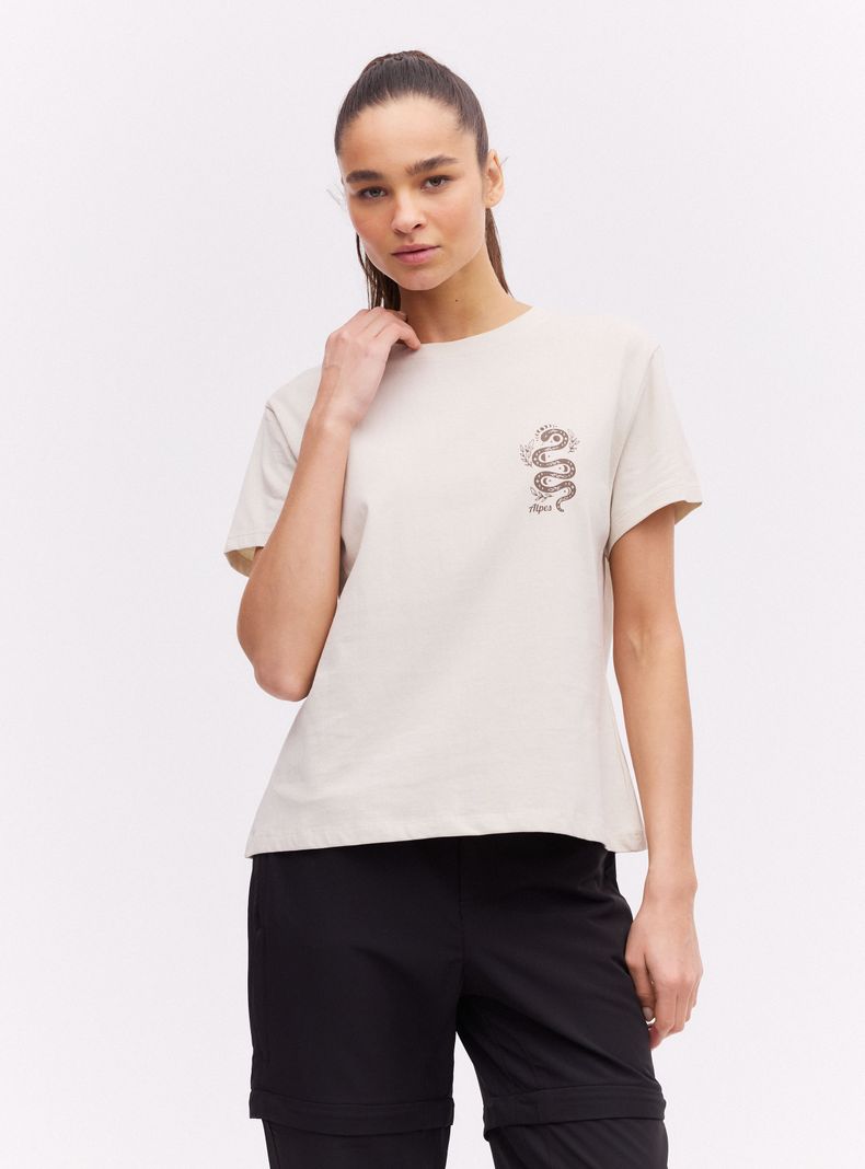 Polera con Diseño Estampado