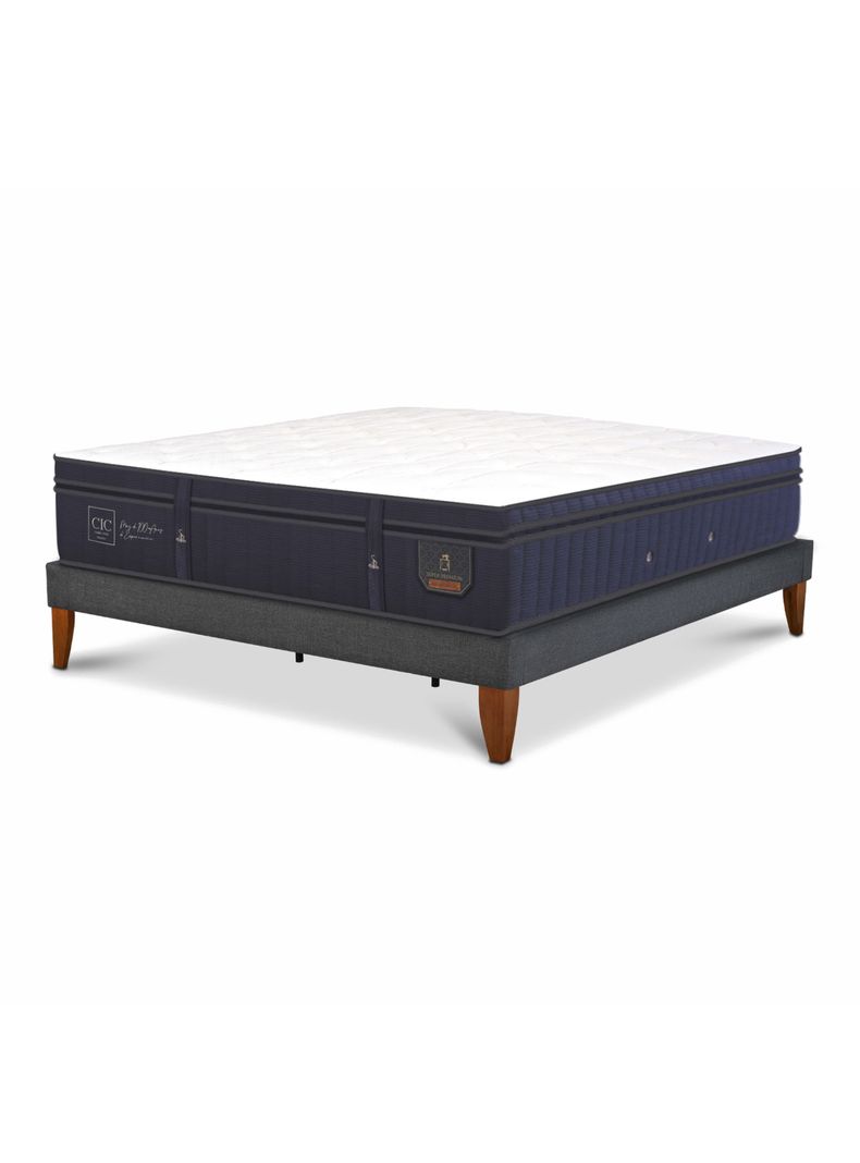 Cama Europea Box Sup Premium Súper King Base Normal