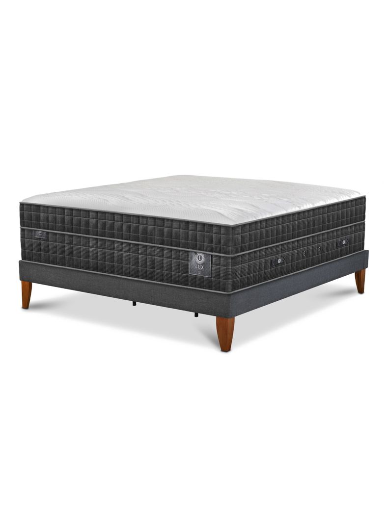 Cama Europea Box Lux Súper King Base Normal