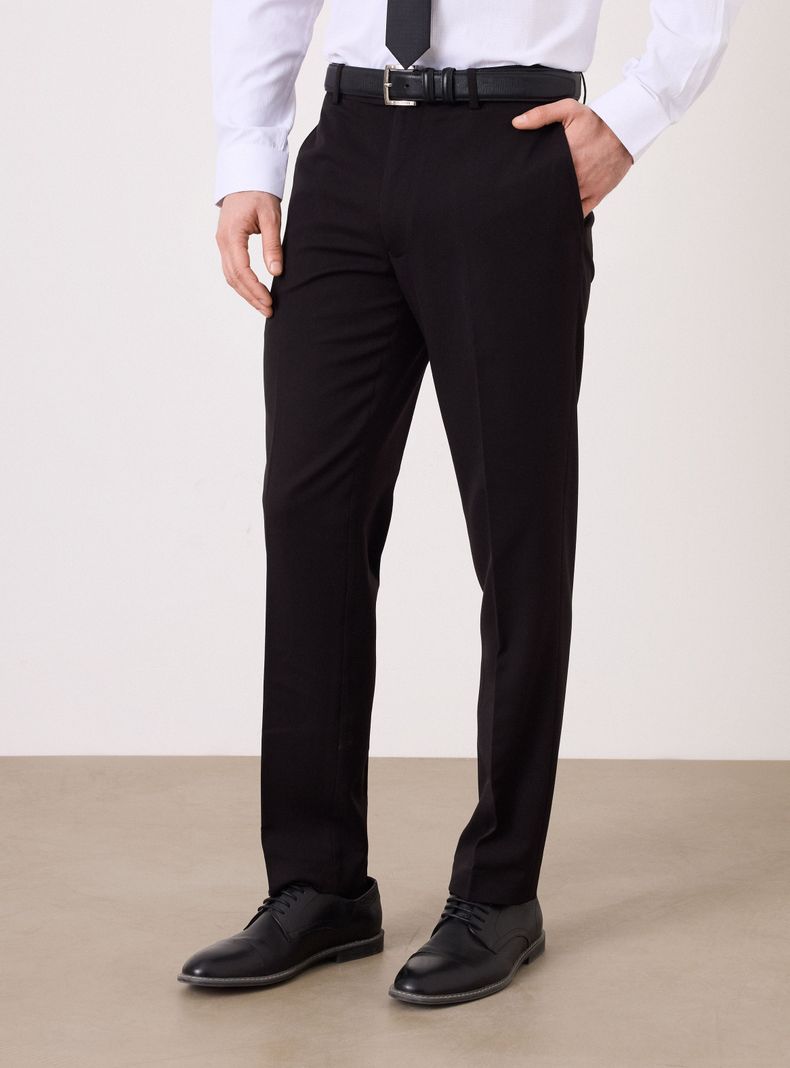 Pantalón Vestir Formal Slim Fit Spandex