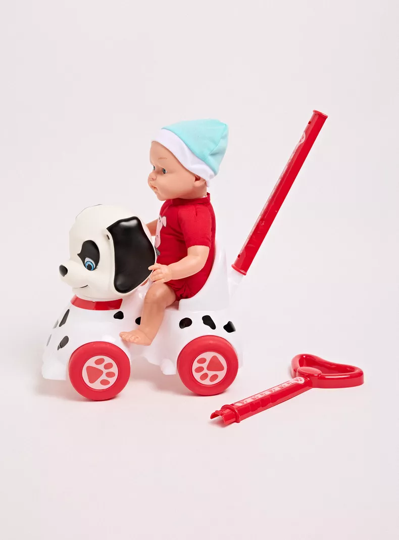 Muñeca Dolly + Correpasillo Dálmata