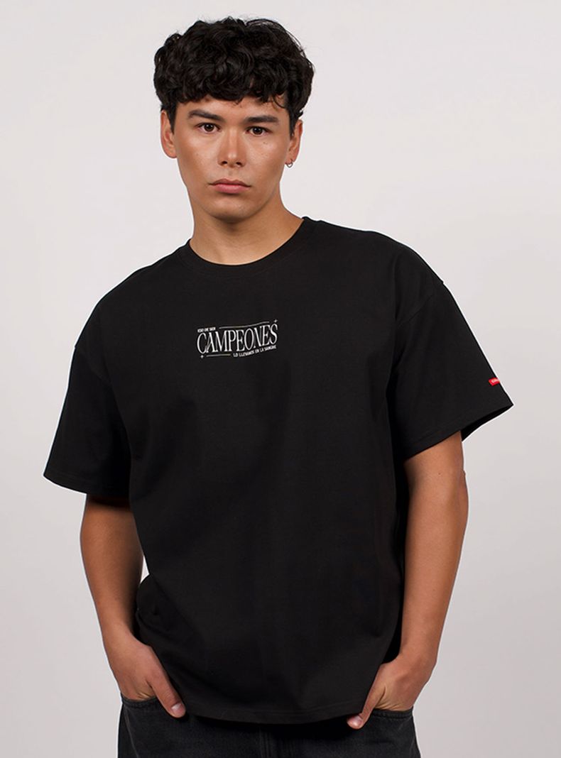 Polera Print Campeones