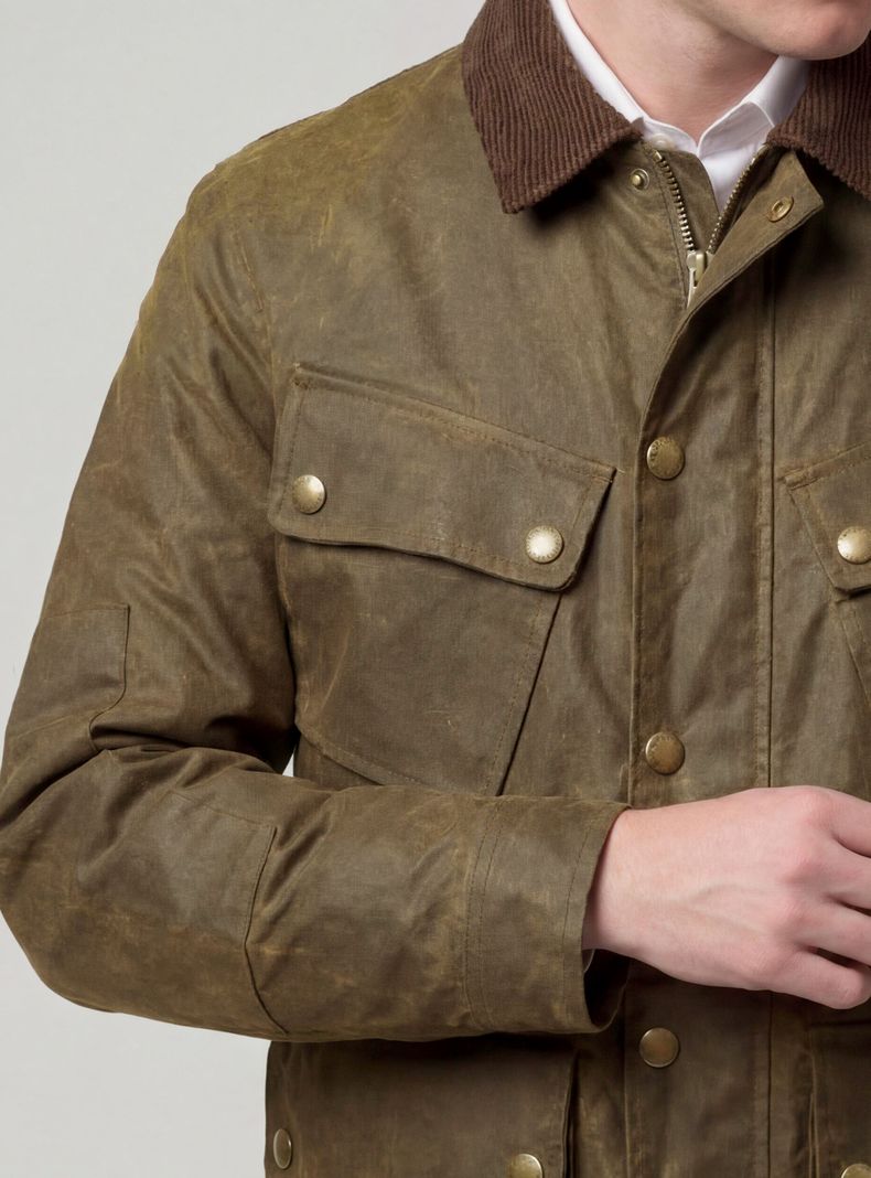 Chaqueta Lisa Walk British Wax Regular Saville Row | Paris.cl