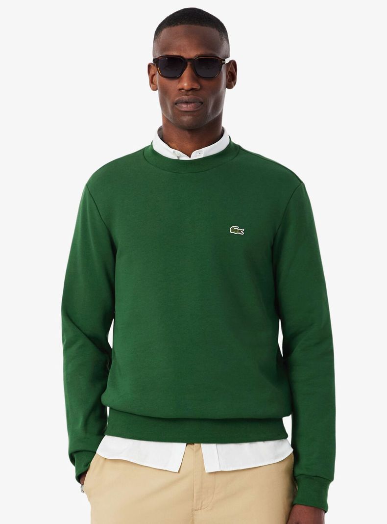 Lacoste Polerón Regular Cuello Redondo