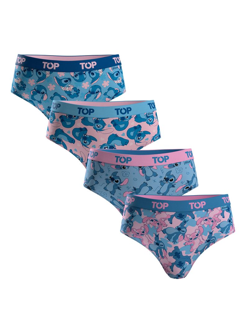 Pack 4 Pantaleta Stitch