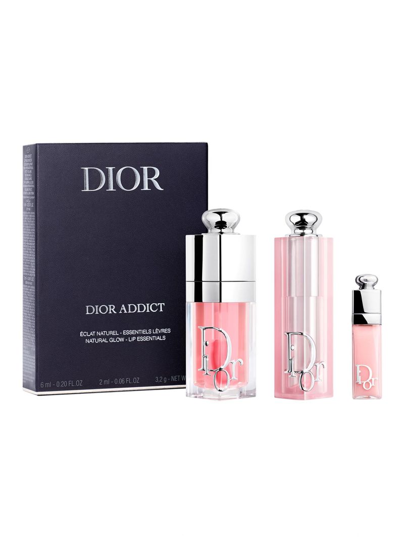 Dúo Dior Addict Bálsamo Labial Hidratante y Aceite de Labios 001 Pink