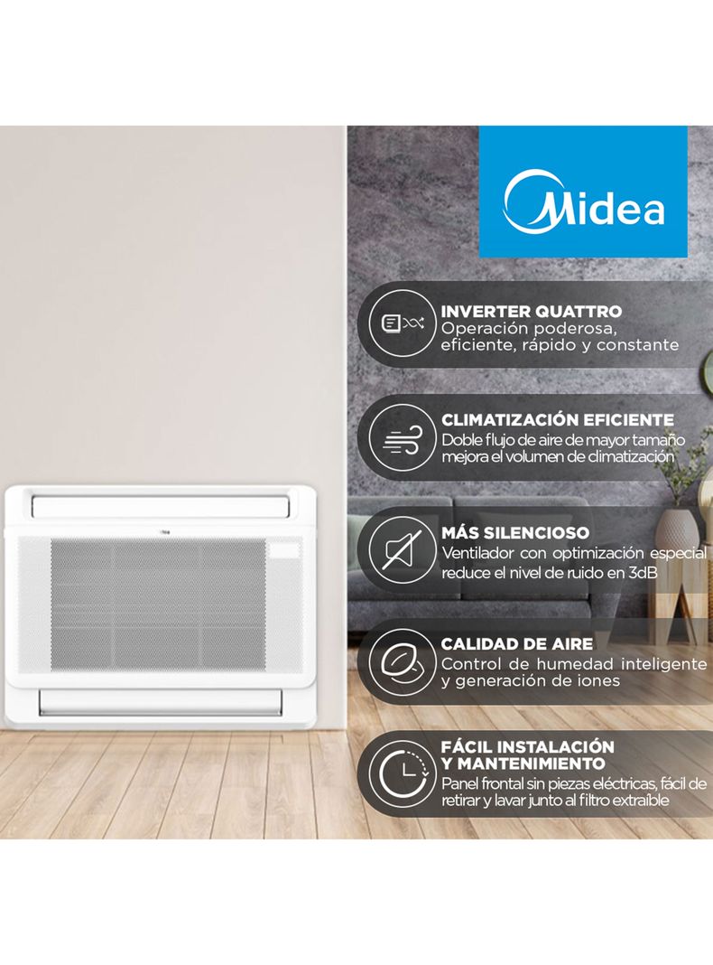 Aire Acondicionado Consola 18000 BTU Inverter Quattro WiFi Frío/Calor-3