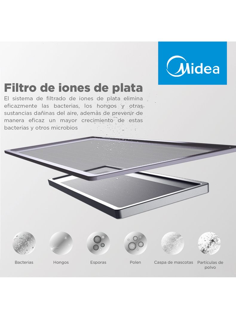 Aire Acondicionado Consola 18000 BTU Inverter Quattro WiFi Frío/Calor-8