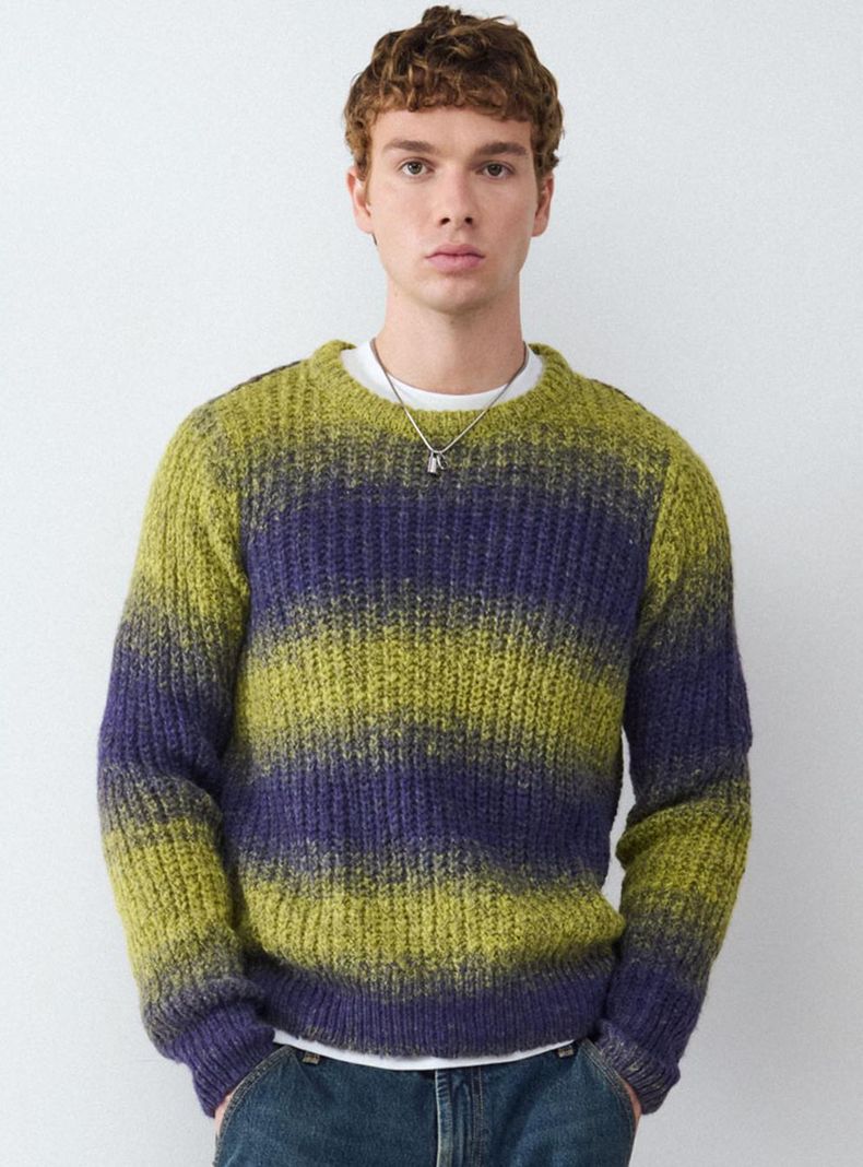 Sweater Blurred Stripe