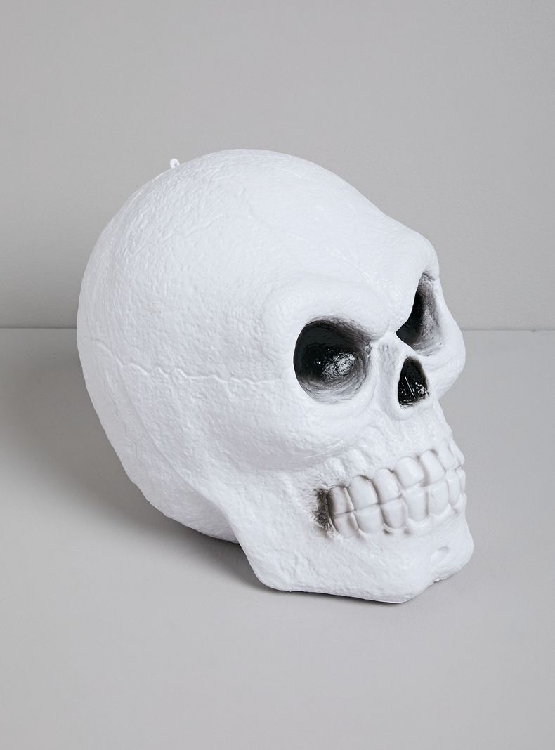 Adorno Calavera XL Cambia Color Halloween